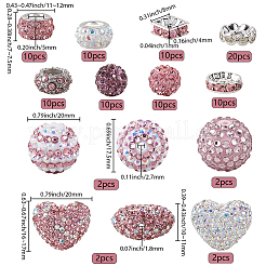 98 шт. градуированные бусины из сплава&nbsp;FIND-SC0015-09