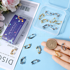 20 шт. 2 стиля клипсы-конвертеры из нержавеющей стали 304&nbsp;STAS-SC0006-83