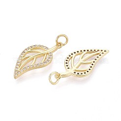 Латунные микро проложить кубического циркония подвески&nbsp;KK-T071-107G