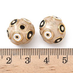 Эмалированные бусины из нержавеющей стали 304 STAS-L026-03G-03