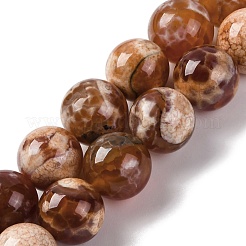 Природные пожары треск агат бисер нитей&nbsp;G-G163-A01-04