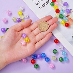 135 г 9 цвета прозрачные хрустальные круглые бусины из стекла&nbsp;CCG-SZ0001-02