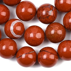 Натуральные красные яшмы бусы пряди&nbsp;G-L648-A06-16mm