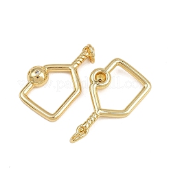 Латунные микро проложить кубического циркония подвески&nbsp;KK-A269-23G