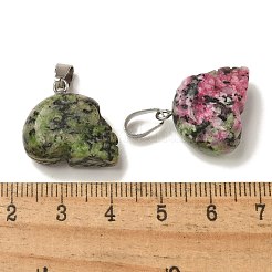 Подвески из окрашенного натурального мрамора&nbsp;G-Z067-02P-08