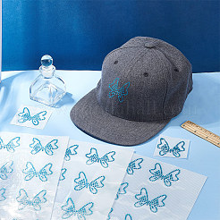 Бабочка исправление стекло горный хрусталь DIY-WH0453-71A-02