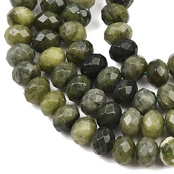 Натуральные китайские бусины из южного нефрита&nbsp;G-C259-A31-5x8mm