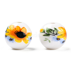 10шт фарфоровые бусины ручной работы PORC-LP0001-04