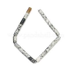 Натурального дерева агат бисер нитей G-U018-B03-01