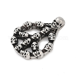 Подвески из хирургической нержавеющей стали 316 STAS-D304-32AS