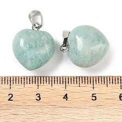 Природные подвески амазонит G-J386-H16-P