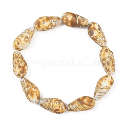 Чешские прессованные стеклянные бусины GLAA-I061-49B