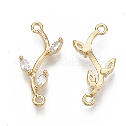 Соединители из латуни с микрочастицами и кубическим цирконием KK-S354-120-NF