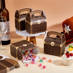 Бумажные футляры для конфет с принтом&nbsp;CON-WH0099-70