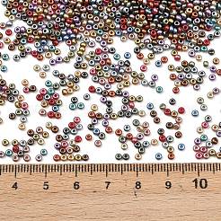 Матовые металлические цвета стеклянные бусины&nbsp;EGLA-K064-02