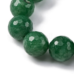 Природные окрашенные белого нефрита нитей бисера G-K390-A19-01