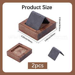 Демонстрация сережек из ткани и железа&nbsp;EDIS-WH20002-05B