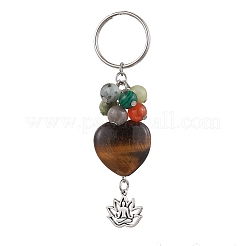 Брелок из натурального и синтетического камня KEYC-JKC01155