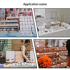 Акриловые серьги / ожерелья&nbsp;EDIS-WH0005-03