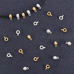 200 шт. 2-х цветные тибетские трубчатые дужки FIND-DC0001-83