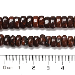 Природные брекчированных яшмы бисер нитей G-Q167-B16-01