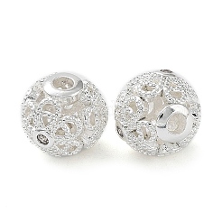 Покрытие стойки латунь микропаве прозрачные кубические циркониевые бусины KK-B078-09S