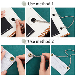 Ручка сумки из сплава пшеницы&nbsp;FIND-WH0125-60