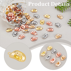 Подвески из сплава 100шт 4 цветов&nbsp;FIND-PH0024-04