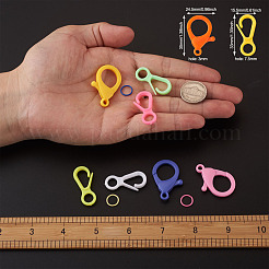 Пластиковые застежки-клешни омара&nbsp;KY-TA0001-13