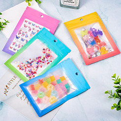 40 шт. 4-х видов пластиковый пакет с застежкой-молнией&nbsp;OPP-TA0001-10B