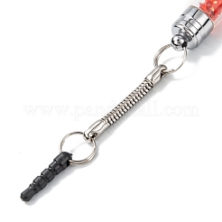 Железный пластик в форме пули емкостный стилус силиконовая ручка для сенсорного экрана&nbsp;HJEW-G014-01C