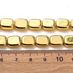 Стеклянные бусины с гальваническим покрытием &nbsp;EGLA-H109-09F