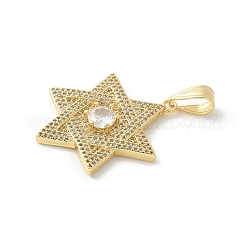 Латунные микро проложить кубического циркония подвески&nbsp;KK-P294-19G