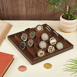 Деревянные подставки для дисплеев с прорезями&nbsp;ODIS-WH0043-138A