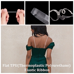 30 м плоская эластичная лента из термопластичного полиуретана (ТПУ) EW-NB0001-11D