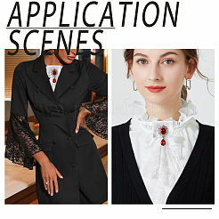 Кружевной воротник с оборками&nbsp;AJEW-WH0696-054B