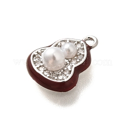 Латунные микро проложить кубического циркония подвески&nbsp;KK-C085-21P