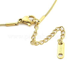 Ионное покрытие (ip) 304 нержавеющая сталь и пластик жемчужное сердце кулон лариат ожерелья для женщин NJEW-U016-02G