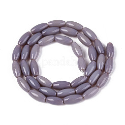 Непрозрачное стекло бисер нитей&nbsp;GLAA-T028-15P-01