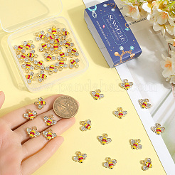 Подвески из эмали из сплава 40 шт.&nbsp;ENAM-SC0005-55