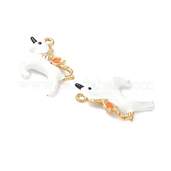 Подвески из нержавеющей стали 304 с эмалью&nbsp;STAS-I346-32G