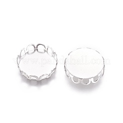 Чашки с кружевной окантовкой из хирургической нержавеющей стали 316 X-STAS-I118-07P-02