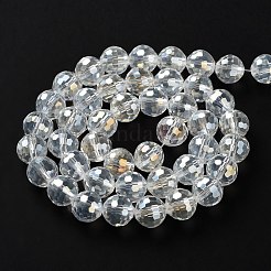 Гальванические стеклянные бусины&nbsp;EGLA-R040-10mm-15