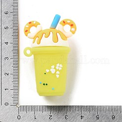 Большие подвески из непрозрачного пластика из ПВХ KY-D022-05B