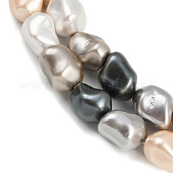 Гальванические оболочки жемчужные бусы пряди BSHE-H113-05H