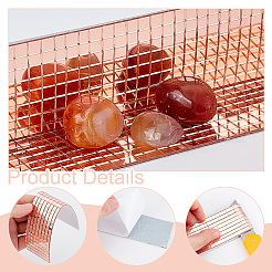 Клейкие стеклянные кабошоны в рулонах DIY-WH0374-96