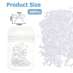 500 шт. бант из смоляных кабошонов&nbsp;MRMJ-HS0001-03B