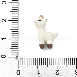 Подвески из эмали и сплава ENAM-F156-04G-01