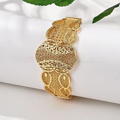 Латунные браслеты для женщин&nbsp;BJEW-D313-05G