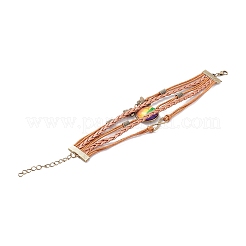 Браслет радужной гордости&nbsp;LS-BJEW-F426-01H